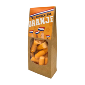 Typisch Hollands Holländische Süßigkeiten - Orangefarbene Schachtel - Orangefarbene Orangenstäbchen