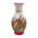 Typisch Hollands Belly vase Pink-Red flower decor 13cm