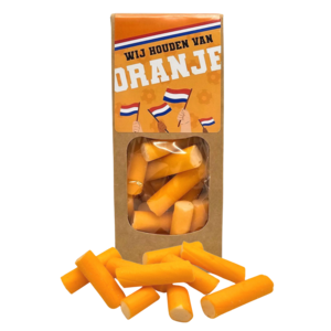 Typisch Hollands Dutch candy - Orange box - Orange orange sticks