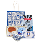 Typisch Hollands Holland gift bag - Delft blue (cookie and candy)