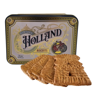 Typisch Hollands Tin of gingerbread rectangle Holland