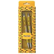 Typisch Hollands Holland - Pen set - Tulip decoration in gift box - Yellow