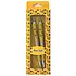 Typisch Hollands Holland - Pen set - Tulip decoration in gift box - Yellow