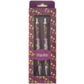 Typisch Hollands Holland - Pen set with Tulip decoration in gift box - Purple