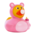 Typisch Hollands Rubber Duck - Baby Pink