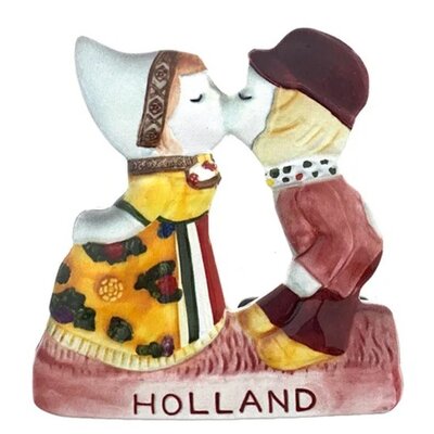 Typisch Hollands Magnet Dutch - Kusspaar