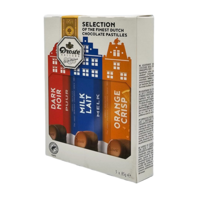 Droste Droste Holland selection - Gift box 3 flavors - Facade packaging