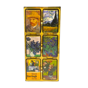 Typisch Hollands Schokolade - Vincent van Gogh - in Luxus-Schiebeschachtel