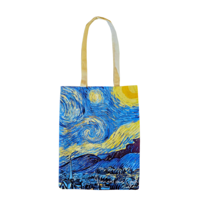 Typisch Hollands Baumwolltasche - Vincent van Gogh - Sternennacht