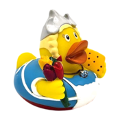 Typisch Hollands Rubber duck Dutch traditional costume - (tulips and cheese)