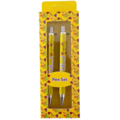Typisch Hollands Holland - Pen set with Tulip decoration in gift box - Yellow