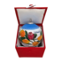 Typisch Hollands Christmas bauble in luxury gift box - Tulips - Red-Orange