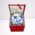 Typisch Hollands Christmas bauble in luxury gift box - Delft blue - Floral pattern