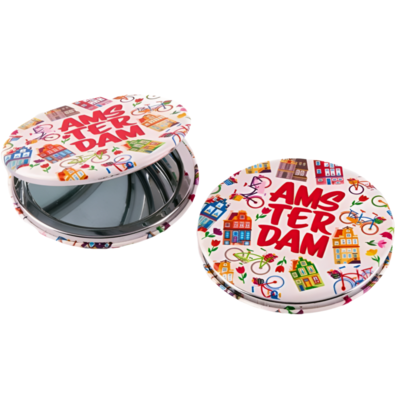 Matix Mirror Box Round - Amsterdam