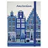Typisch Hollands Notebook Amsterdam - Facade houses - Delft blue