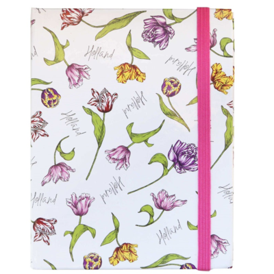 TTD Gifts Notitieboekje Holland - Klassieke tulpenprint