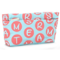 Typisch Hollands Toiletry bag - Light Blue - with Dots - Amsterdam