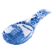 Typisch Hollands Spoon holder from Amsterdam - Delft blue