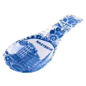 Typisch Hollands Spoon holder from Amsterdam - Delft blue