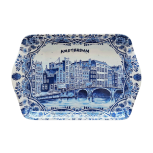 Typisch Hollands Delft blue - Amsterdam tray (large)