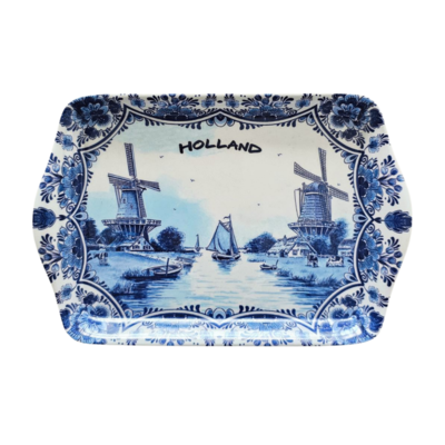 Matix Mini Dienblad Holland - Delfts blauw