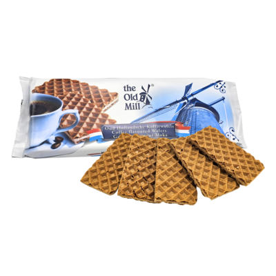 Typisch Hollands Old Dutch coffee waffles - Dutch mill packaging