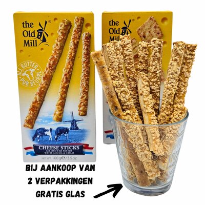 Typisch Hollands Gouda cheese sticks - prepared with real butter