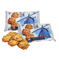 Typisch Hollands Old Dutch Peanut Cookies – holländische Mühlenverpackung