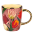 Typisch Hollands Cup small pretty tulips pink with gold