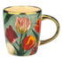 Typisch Hollands Cup small pretty tulips green with gold