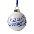 Heinen Delftware Delfter blau dekorierter Weihnachtsball 2024