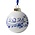 Heinen Delftware Delfter blau dekorierter Weihnachtsball 2024