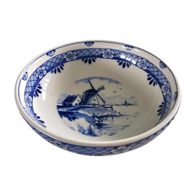 Heinen Delftware Tapasschale - Delfter Blau - Mühle - Groß