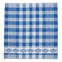 Typisch Hollands Handdoek - Klompen - Blauw