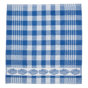 Typisch Hollands Tea towel - Clogs - Blue