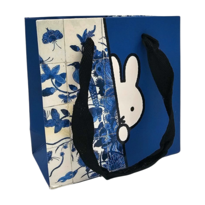 Typisch Hollands Miffy gift bag small - laminated cardboard - with sturdy carrying loops