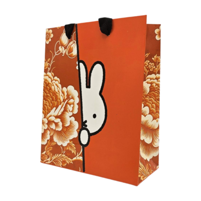 Typisch Hollands Miffy gift bag large - laminated cardboard - with sturdy carrying loops