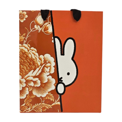 Typisch Hollands Miffy gift bag large - laminated cardboard - with sturdy carrying loops