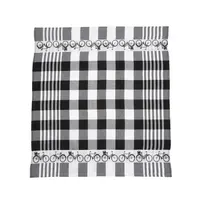 TTD Gifts Tea towel - Bicycle - Black and White