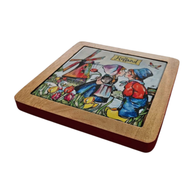 Typisch Hollands Hot plate colorful Holland