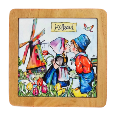 Typisch Hollands Hotplate colorful Holland