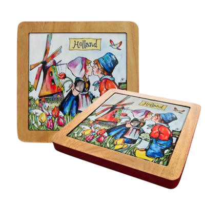 Typisch Hollands Hot plate colorful Holland