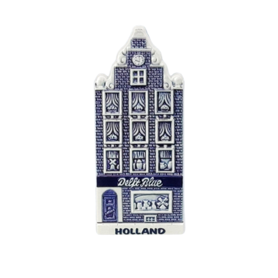 Typisch Hollands Magnet - Facade house - Holland - Delft blue shop