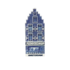 Matix Magnet - Fassadenhaus - Amsterdam - Delfter Blau - Blumenladen.