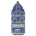 Matix Magnet - Fassadenhaus - Amsterdam - Delfter Blau - Blumenladen.