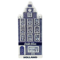 Typisch Hollands Magneet - Gevelhuisje - Holland - Delfts-blauw-shop