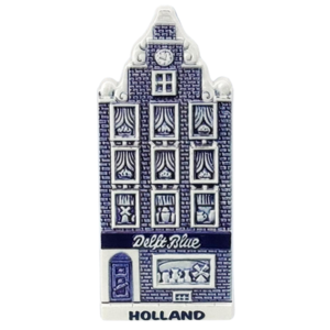 Typisch Hollands Magnet - Facade house - Holland - Delft blue shop