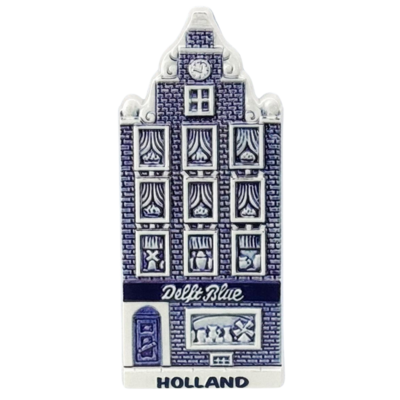 Matix Magnet - Fassadenhaus - Holland - Delfter Blauladen