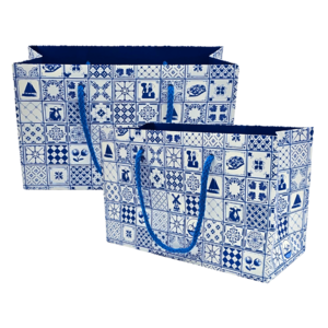 Typisch Hollands Geschenktasje Hollandse decoratie - Delfts blauw