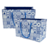 Typisch Hollands Gift bag Dutch decoration - Delft blue